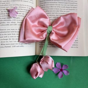 Silk Satin Tulip Bow